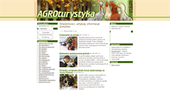 Desktop Screenshot of agroturystyka.webwweb.pl
